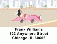 Sophisticated City Girl Address Labels Accessories