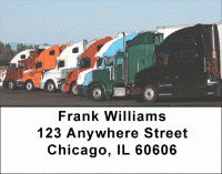 On the Road Again Address Labels