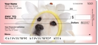 Yellow Lab Pup Personal Checks