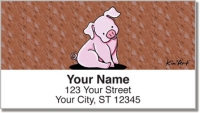 Pig Address Labels Accessories