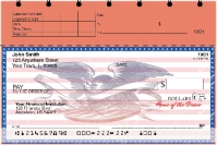 Home of the Brave Top Stub Personal Checks