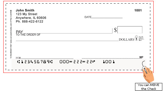 Custom Photo Checks