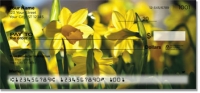 Golden Daffodil Personal Checks